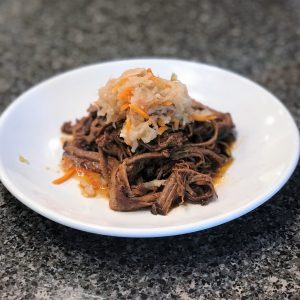 Pulled Beef Brisket Organic gluten free dairy free